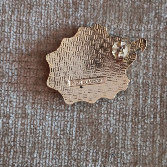 Gold Tone Enamel Bird Post Earrings - Picture 2 of 7